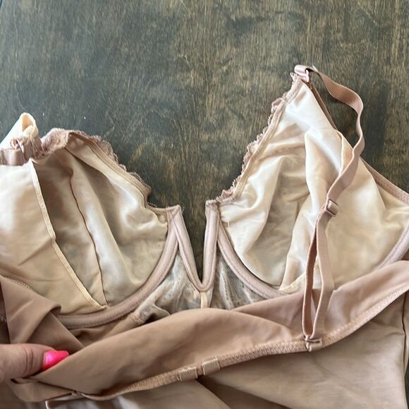 Popilush Lace Shapewear Bodysuit Tummy Control Backless V Neck Thongs Sh… - Picture 10 of 14